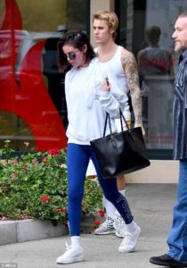 Justin Bieber and Selena Gomez work up a sweat at couple